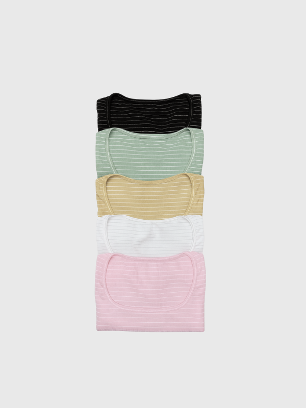 Remera Morley Con Cartera/Polo Corta