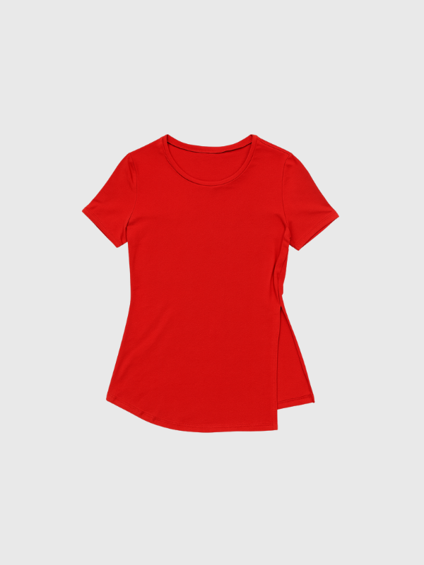 Remera Ivon Modal Viscosa Manga Corta