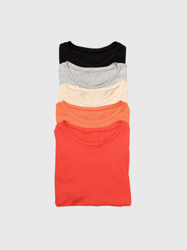 Remera Ivon Modal Viscosa Manga Corta