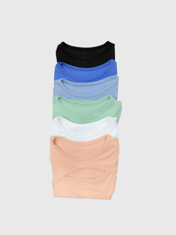Remera Berta De Morley Escote Colores Varios