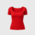 Remera escote cuadrado