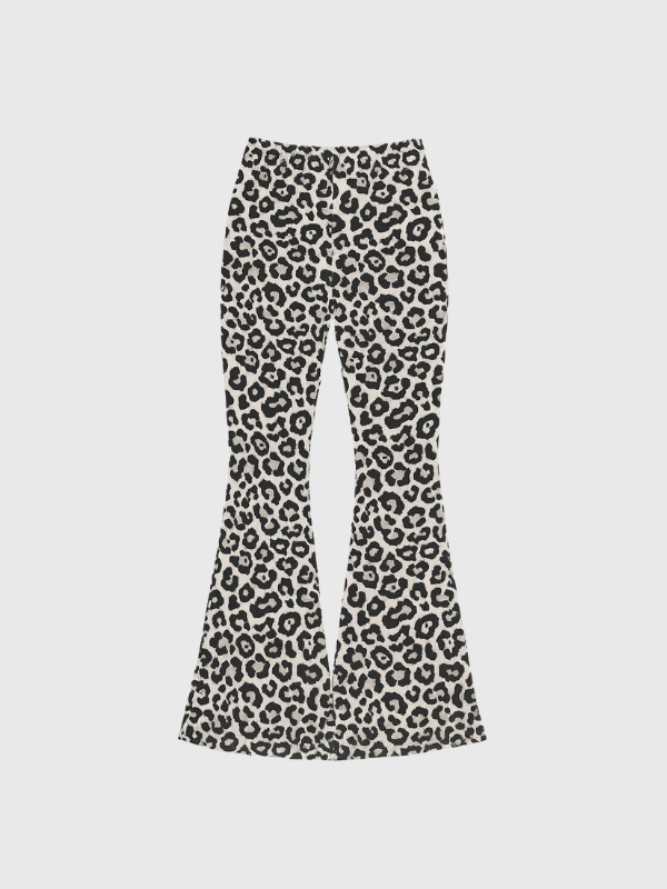 Pantalón oxford animal print