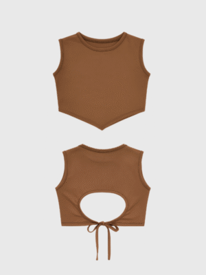 TOP Musculosa Abierta En La Espalda