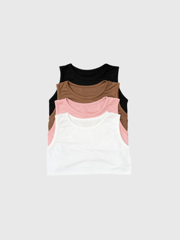 TOP Musculosa Abierta En La Espalda