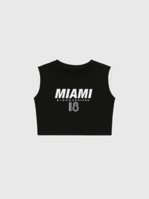 Musculosa Top Estampado Miami