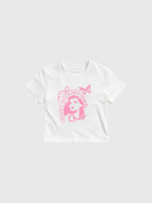 Remera con frunce al costado
