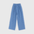 Pantalón Lino Con Rayas Bolsillos Y Elástico