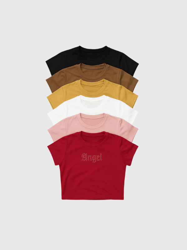 Remera Angel Basica Modal