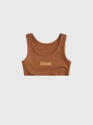 Musculosa Top Chicago Bordada