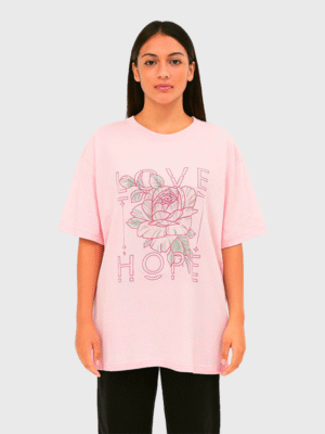 AAAkhbjgvjhfondo-de-pagina-natasha-mayorista XL Remerones Estampado/Bordado LOVE HOPE Colores Varios Algodon UNISEX