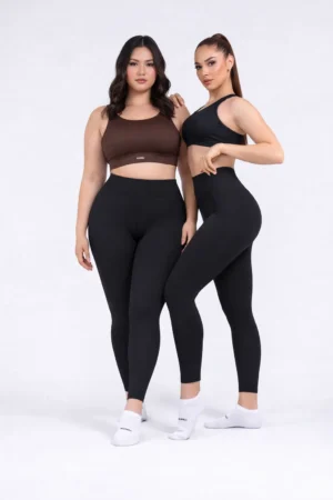 Calza Deportiva Dama Legging Fitness Premieum Poliamida Faja