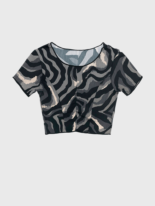 Remera Morley Flor Estampado/Bordado - Imagen 2