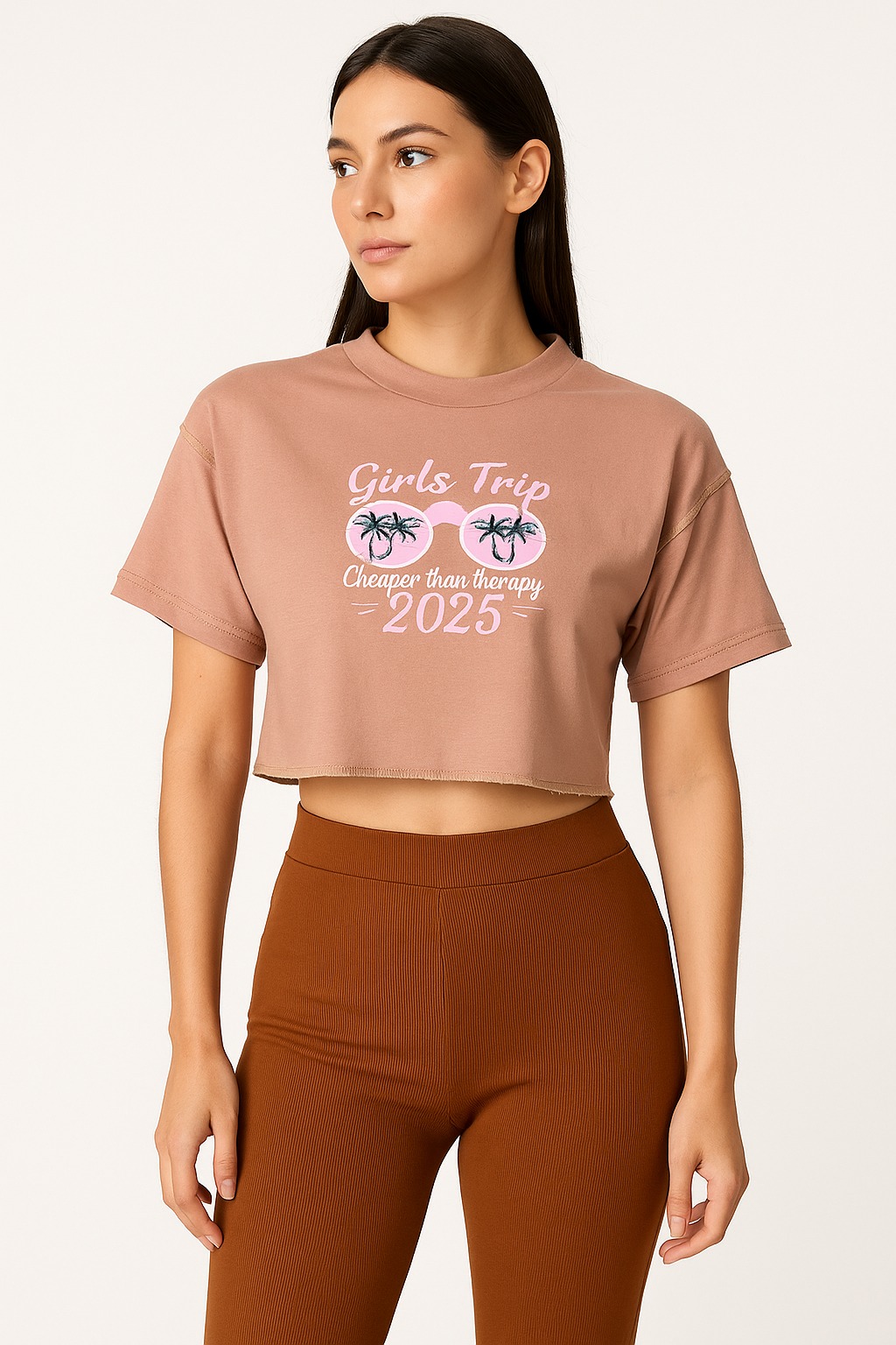 Remera Corta Top Pupera Jersei Estampado/Bordado Colores Cute - Imagen 3