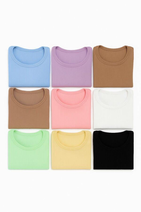 Remera Básica Morley Elastizada