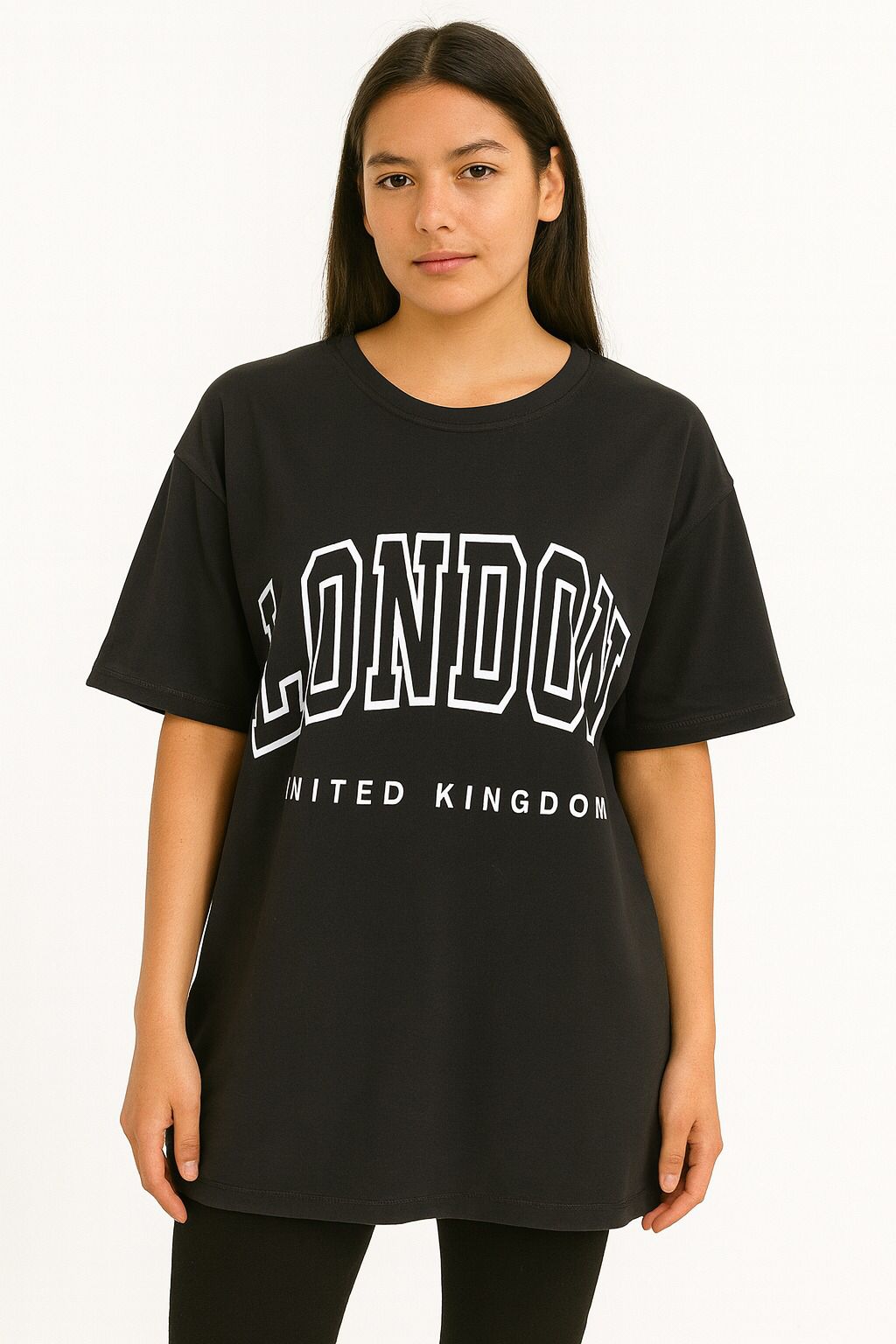 XL Remerones Estampado/Bordado LONDON Colores Varios Algodon UNISEX - Imagen 2