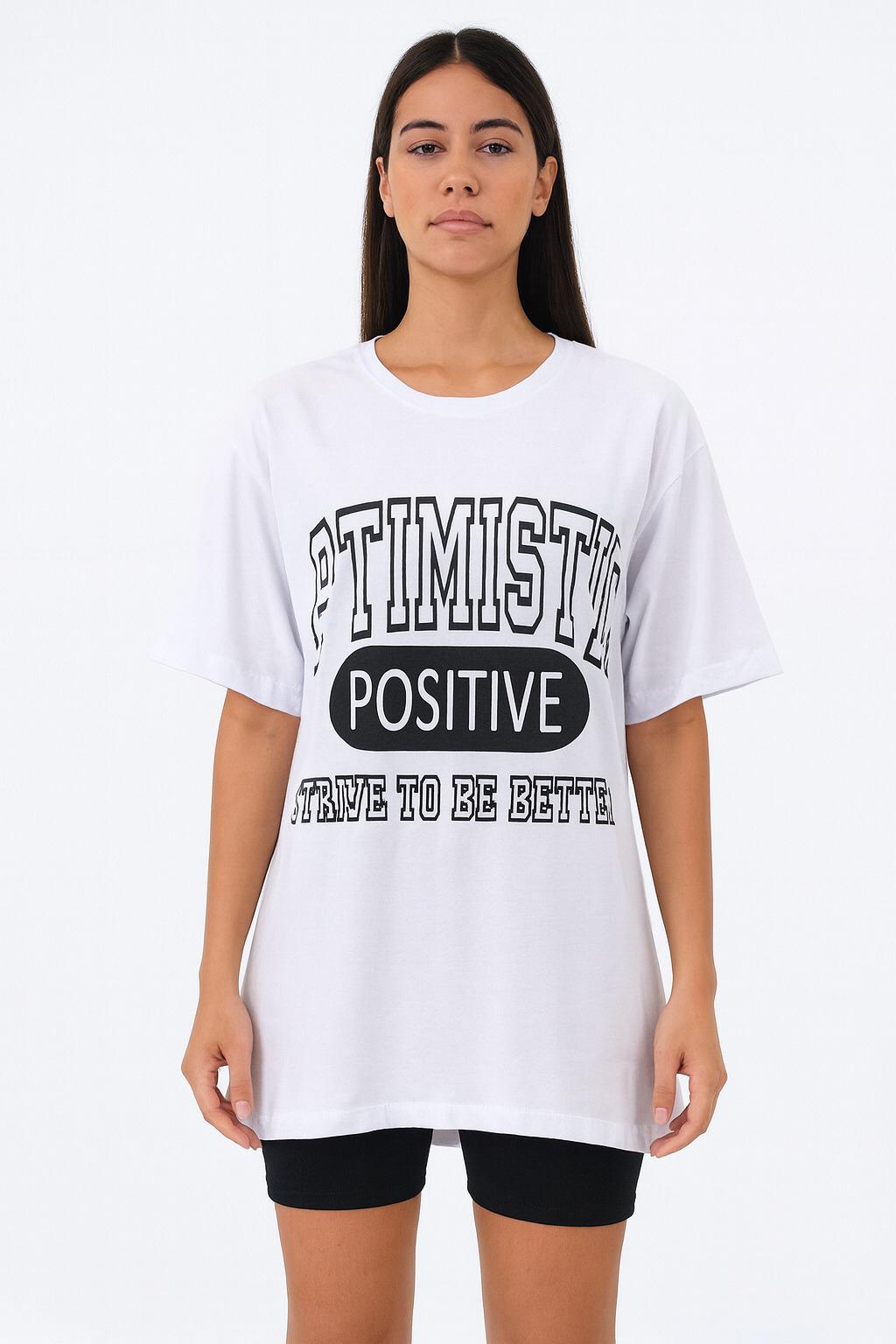 XL Remerones Estampado/Bordado Optimistic Colores Varios Algodon UNISEX - Imagen 2