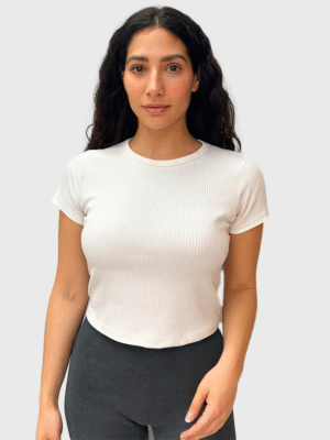 Remera Basica Cuello Envivado Micro Morley Colores Cute