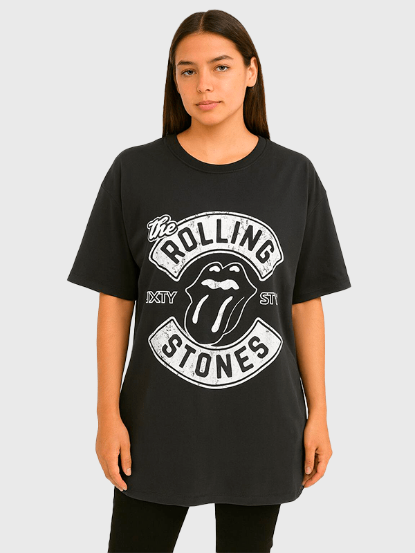 XL Remerones Estampado/Bordado Rolling Stone Colores Varios Algodon UNISEX