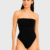 Body Strapless Negro Super Elastico Noche Fiesta