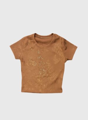 Remera Corta Basica Pariz Lurix Estampado/Bordado