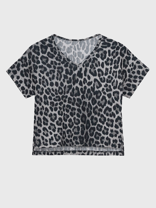 Remera Pupera Escote en V Estampado/Bordado Print - Imagen 3