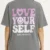 XL Remerones Estampado/Bordado LOVE YOUR SELF Colores Varios Algodon UNISEX