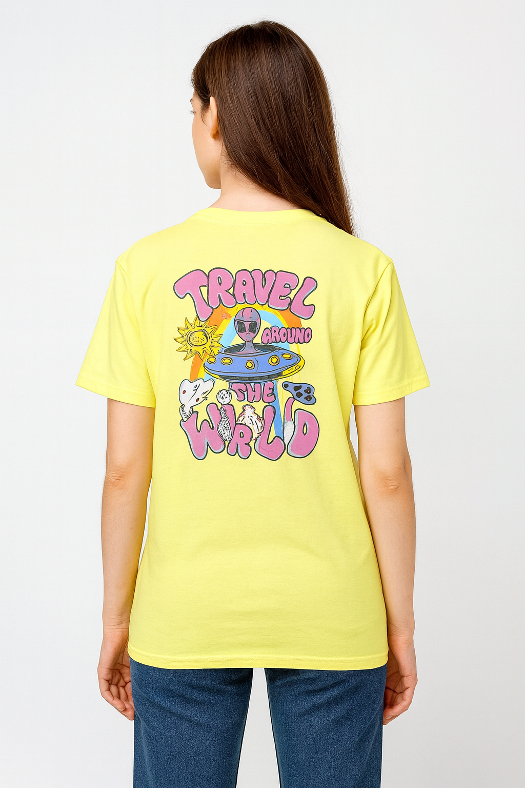 XL Remerones Estampado/Bordado Travel Colores Varios Algodon UNISEX - Imagen 2