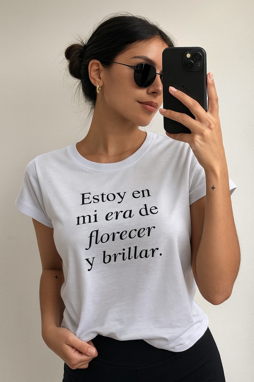 Surtida Basica Estampada De Algodon Jersey Varios Motivos Unico T - Imagen 3