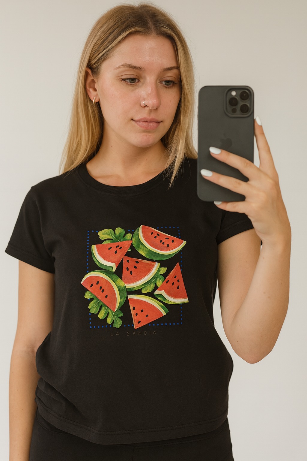 Surtida Basica Estampada De Algodon Jersey Varios Motivos Unico T - Imagen 8