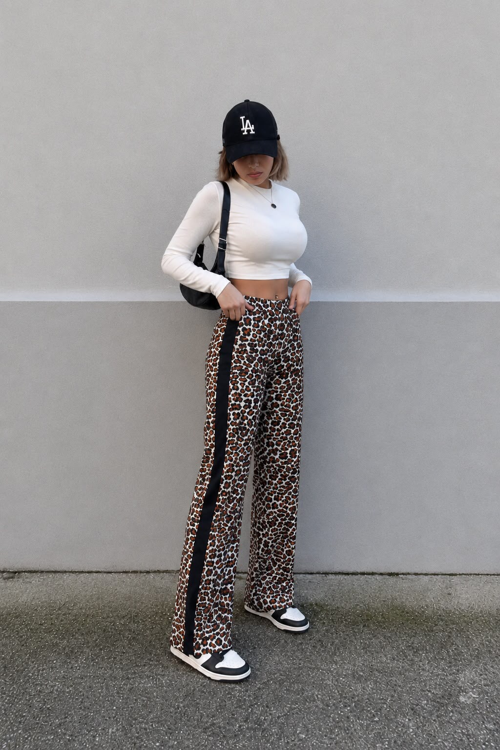 Pantalon Aldo Con Franja