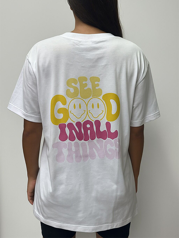 XL Remerones Estampado/Bordado GOOB SEE Colores Varios Algodon UNISEX - Imagen 2