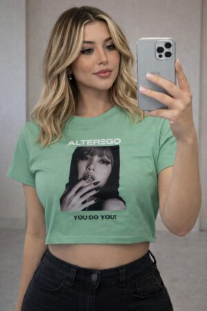 Remeras BRUSH- Verde Limon - Estampas Surtidas