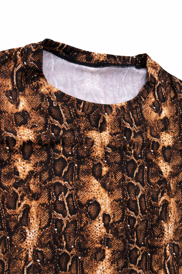 Basicas Animal Print Corta Talle Unico S/M
