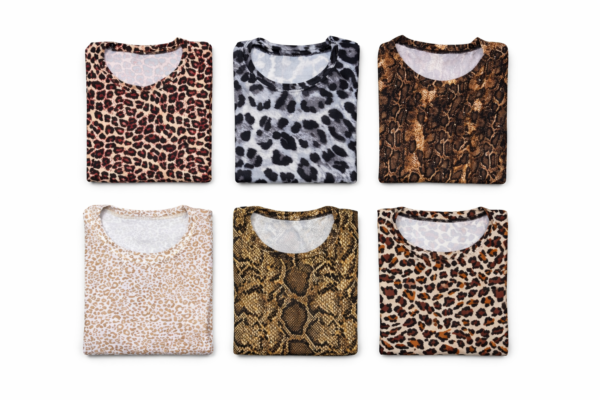 Basicas Animal Print Corta Talle Unico S/M