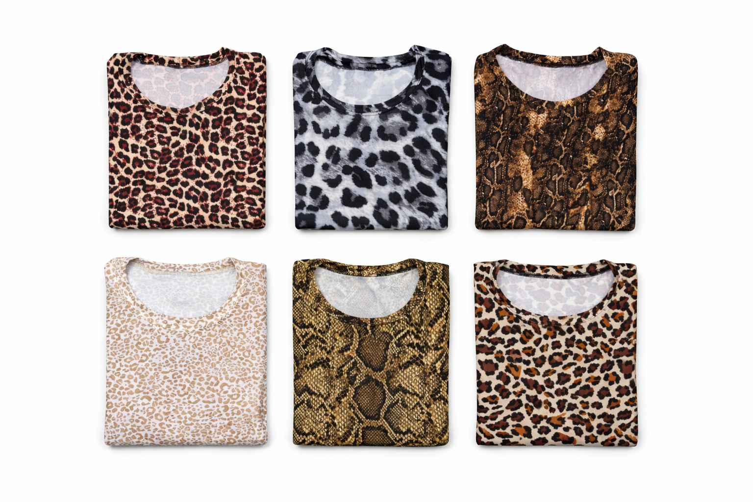 Basicas Animal Print Corta Talle Unico S/M - Imagen 3