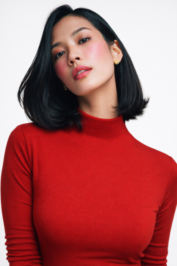 Poleras Cuello Enterizado Talles Unico