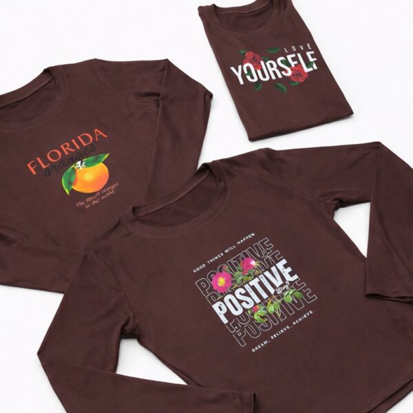 Remera Brush Estampada - CHOCOLATE ESTAMPA SURTIDA