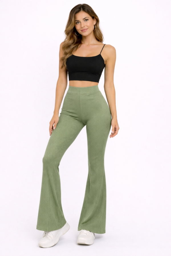 Pantalon Curli Unico Talle S/M Verde