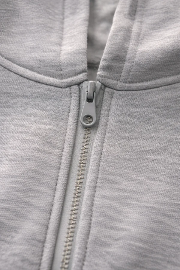 Campera Deportiva Algodon Con Capucha