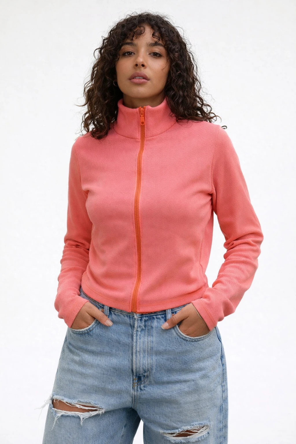 Campera Ribana Con Cierre