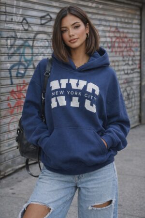 Canguro Estampado Color Azul - ESTAMPADO SURTIDO