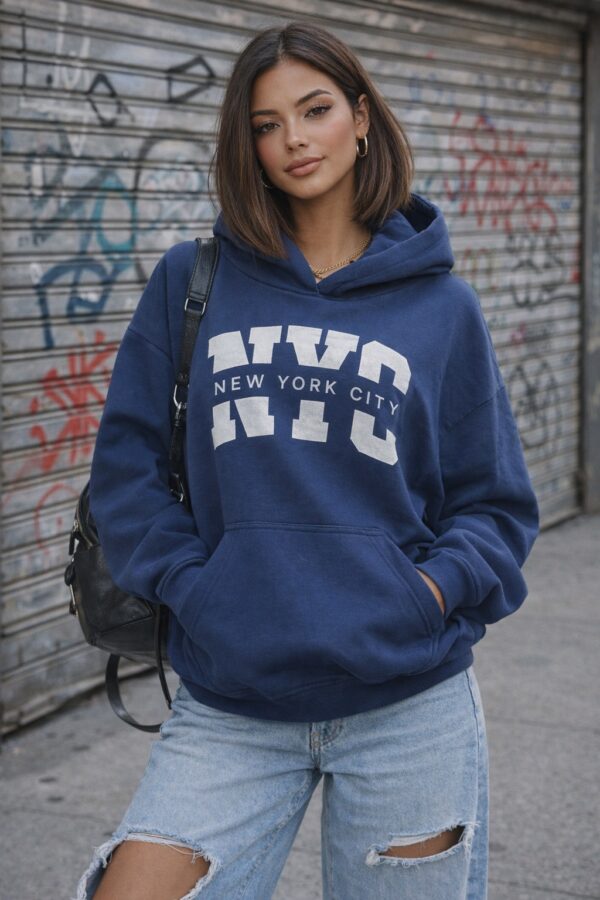 Canguro Estampado Color Azul - ESTAMPADO SURTIDO