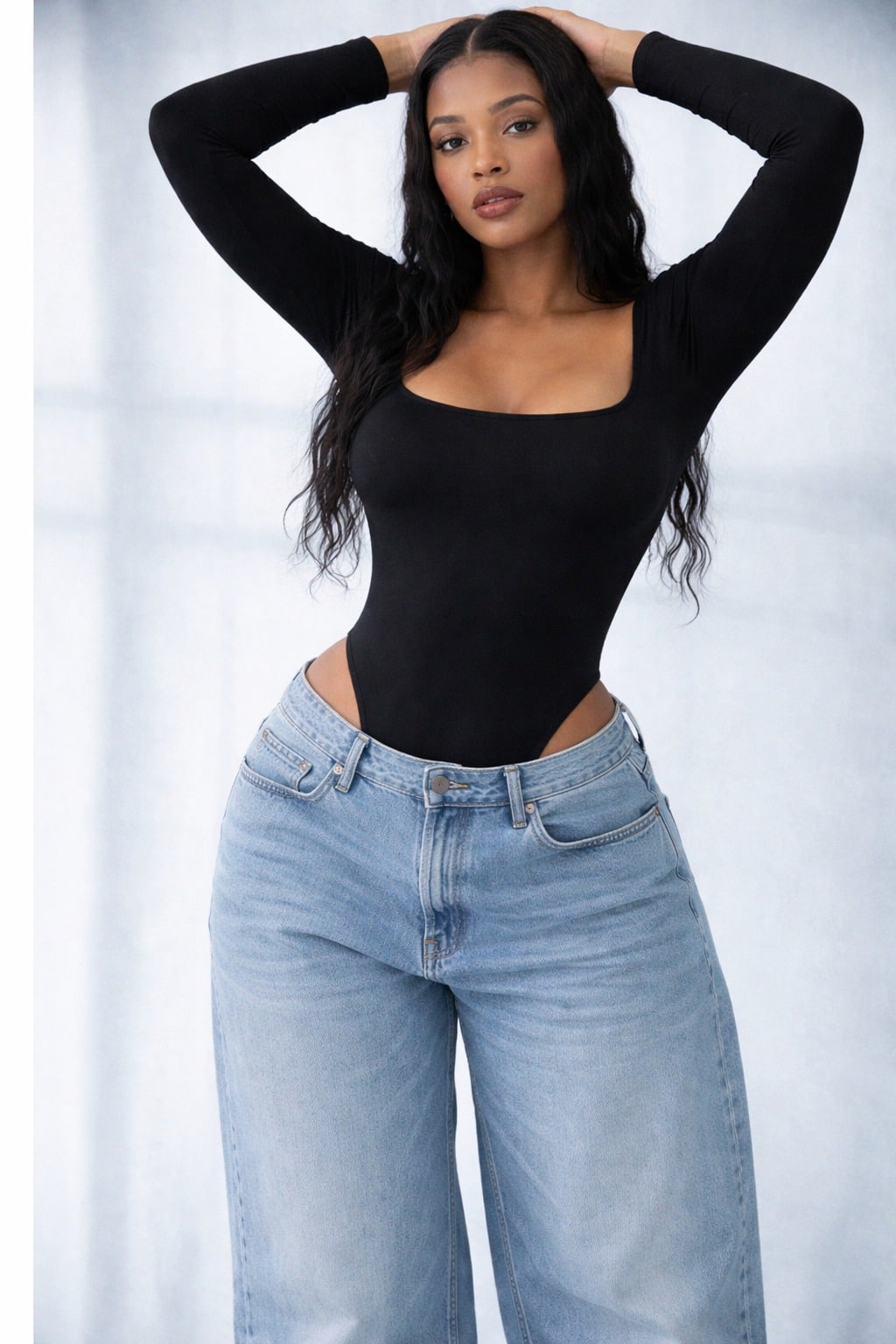 Body M/L Cuello Cuadrado