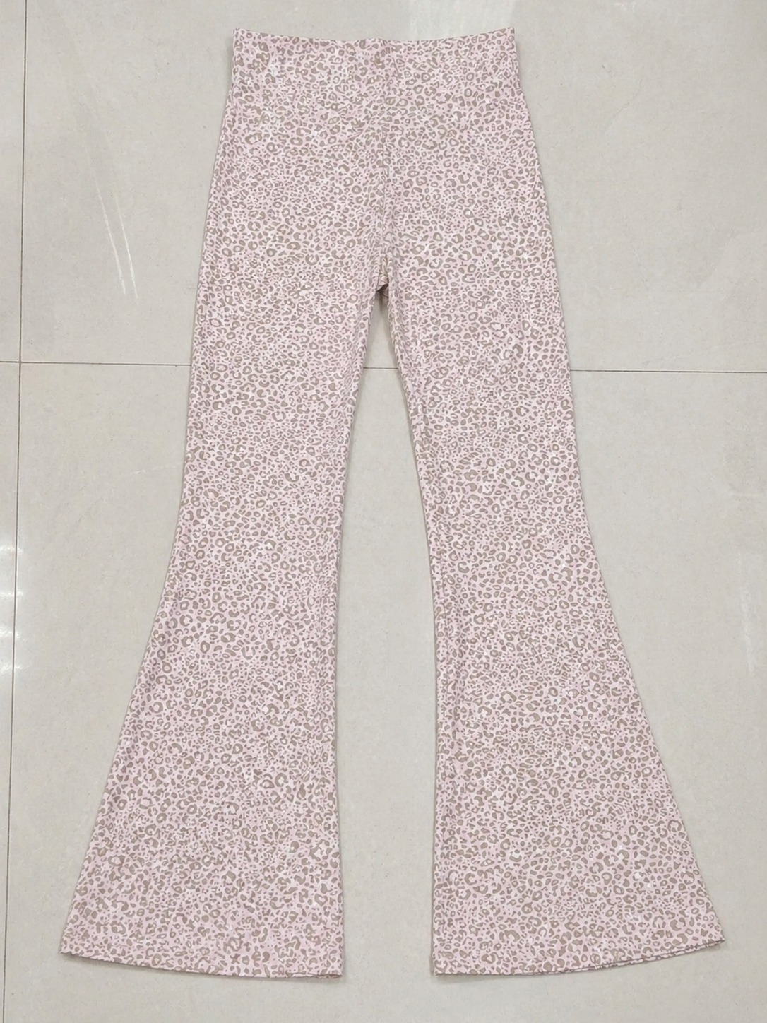 Pantalón Palazo Prints Semi Oxford Print Rosa