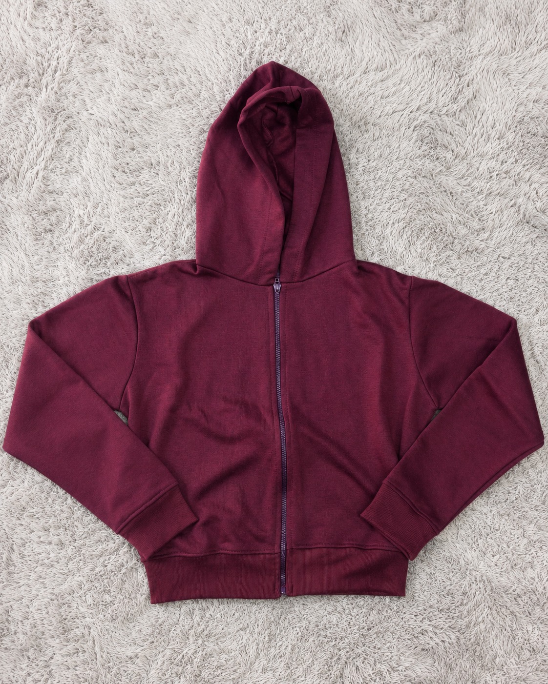 Campera Deportiva Algodon Con Capucha