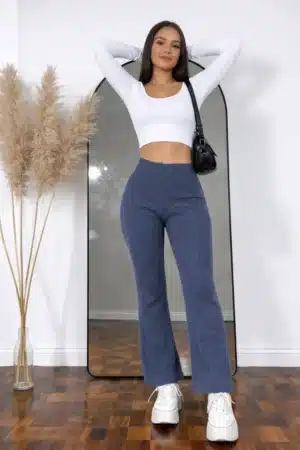 Pantalon Lanilla Palazo SemiOxford Morley Suave