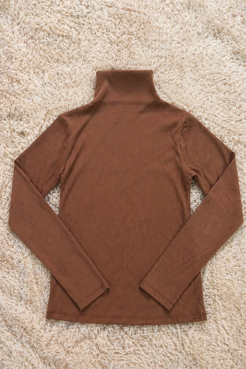 Polera Cuello Entero Ribana Talle Unico