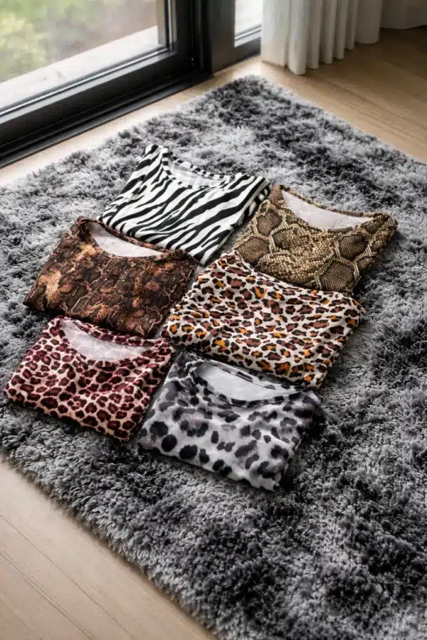 Body Print Cuello Redondo