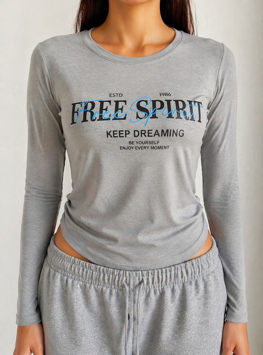 Remera Brush Estampada - Gris ESTAMPA SURTIDA