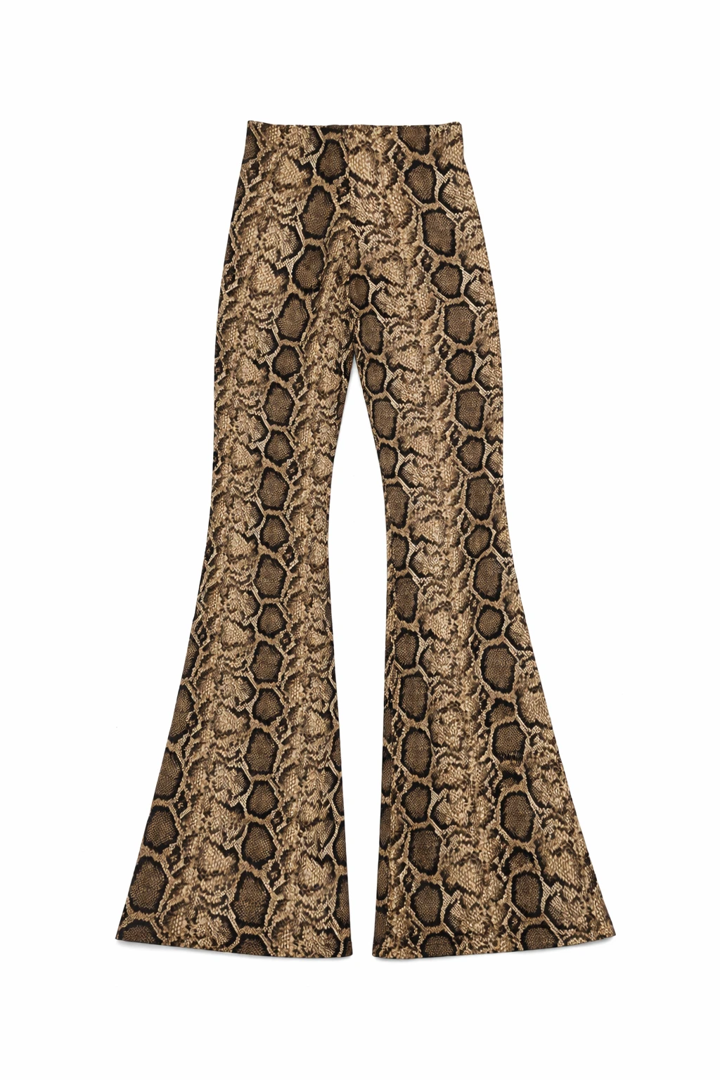 Pantalón Palazo Prints Semi Oxford Print Lagarto